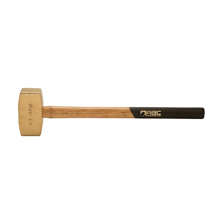ABC HAMMERS 10 lb. Brass Hammer with 24" Wood Handle ABC10BWS